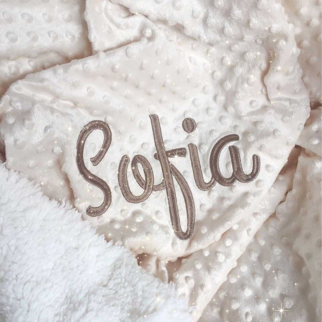 Cobija personalizada Sofía