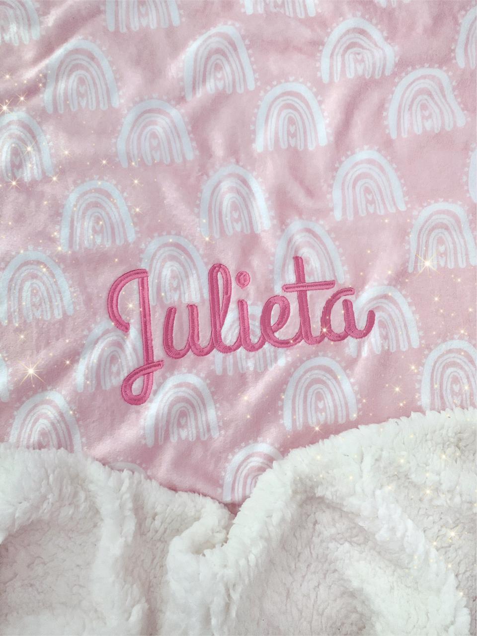 Cobija personalizada Julieta