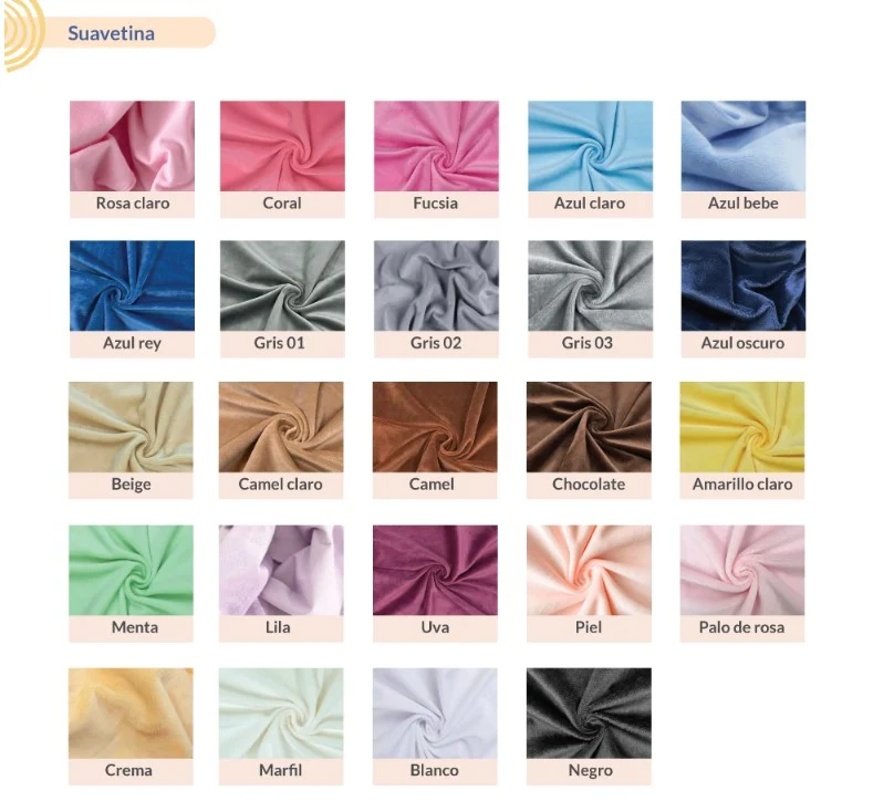 Gama de colores Suavetina