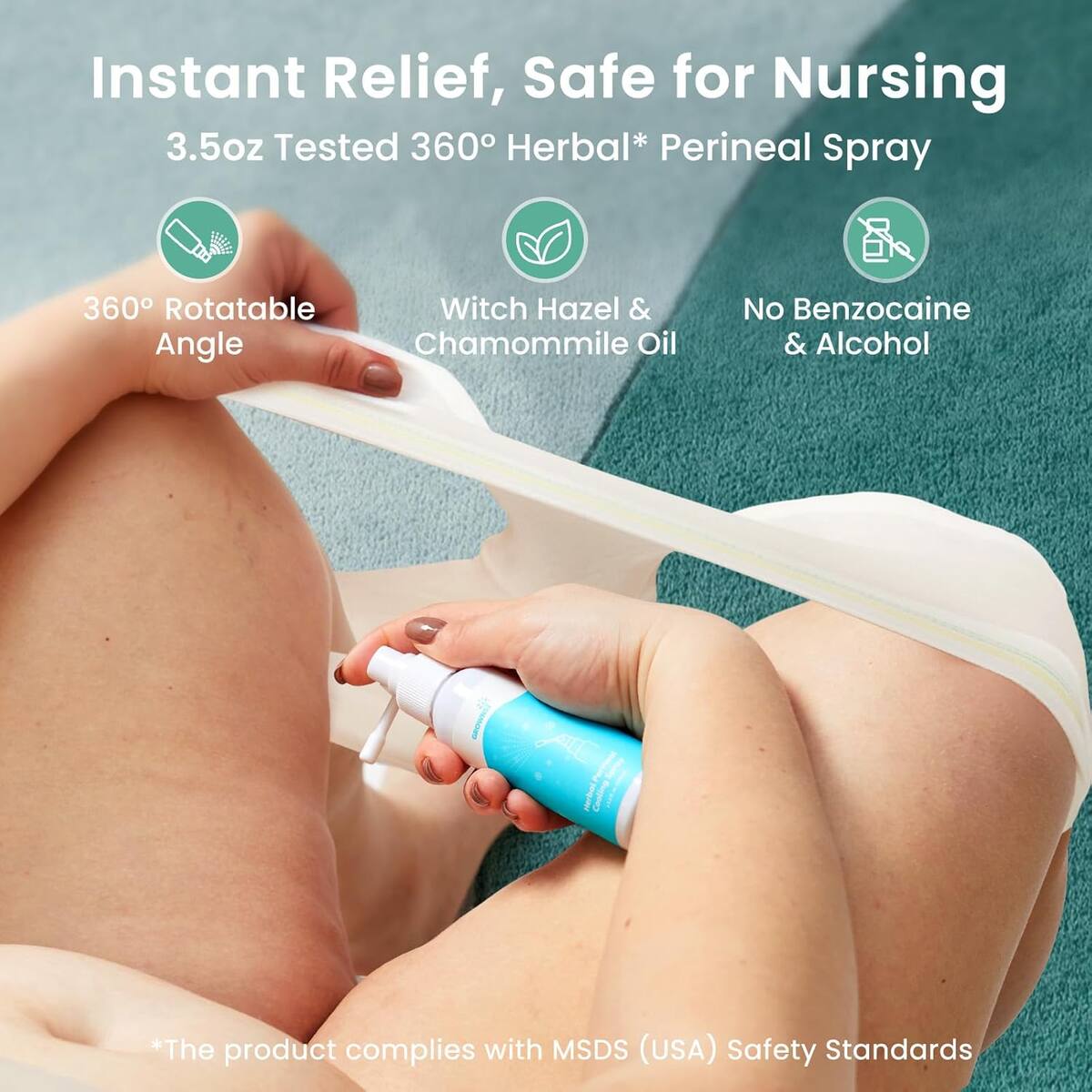Spray perineal