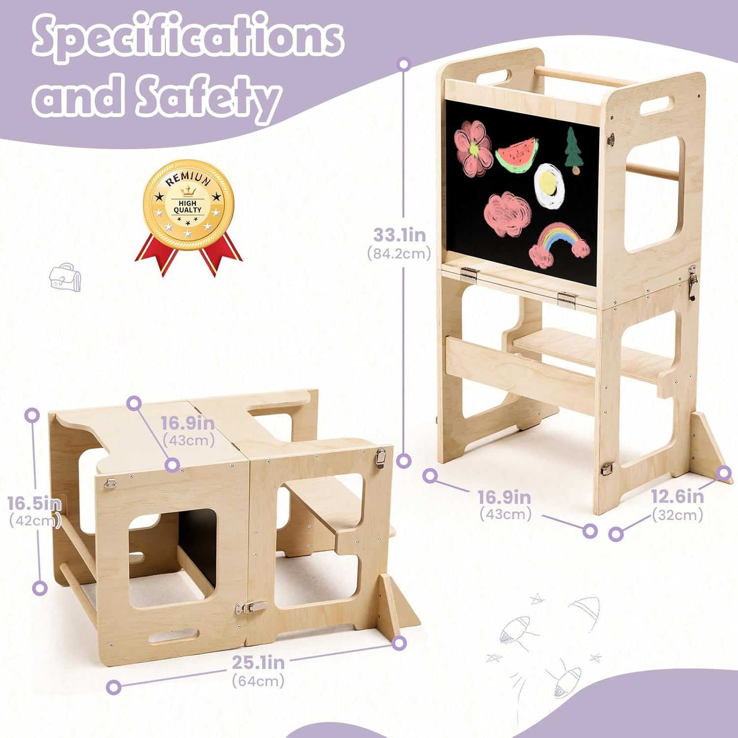 Dimensiones de la torre