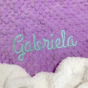 Cobija Doble Faz Burbujas Morada