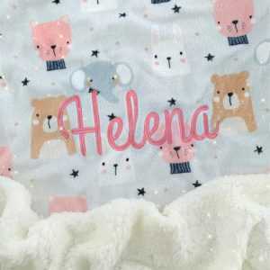 Cobija Doble Faz Animalitos New