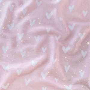 Cobija Doble Faz Corazones Rosada