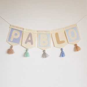 Banderin Personalizado Blue Sky