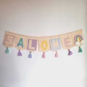 Banderin Personalizado Rainbow Fest