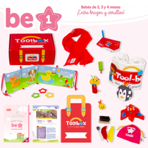 Kit de Estimulación 1 para Bebés de 2, 3 y 4 meses