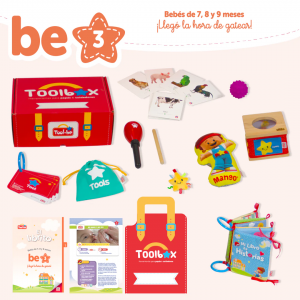 Kit de Estimulación 3 para Bebés de 7, 8 y 9 meses
