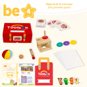Kit de Estimulación 4 para Bebés de 10, 11 y 12 meses