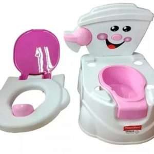 Bacinilla 2 en 1 con adaptador para el baño