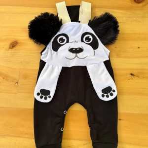 Overol Panda Tallas 6-9m a 5T