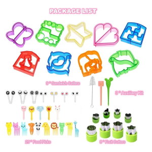 Kit cortador alimentos 45 piezas