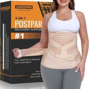 Faja Recuperación Posparto 3 en 1