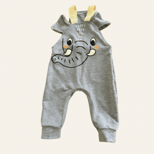 Overol Elefante Tallas 0-6 a 6t