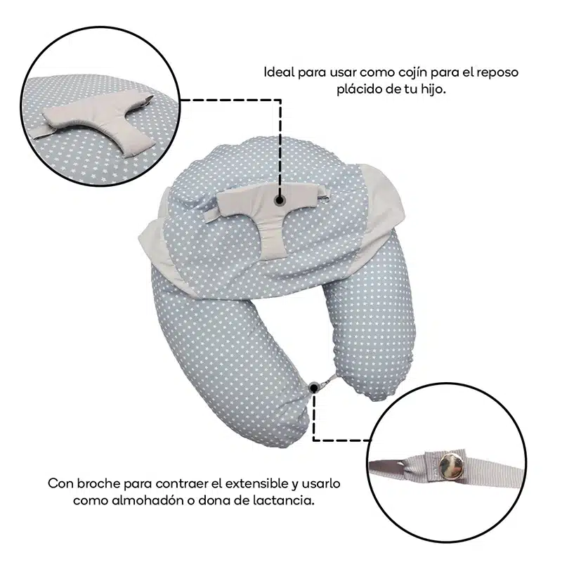 Cojín Extensible Multiusos para Mamá y Bebé - Imagen 6