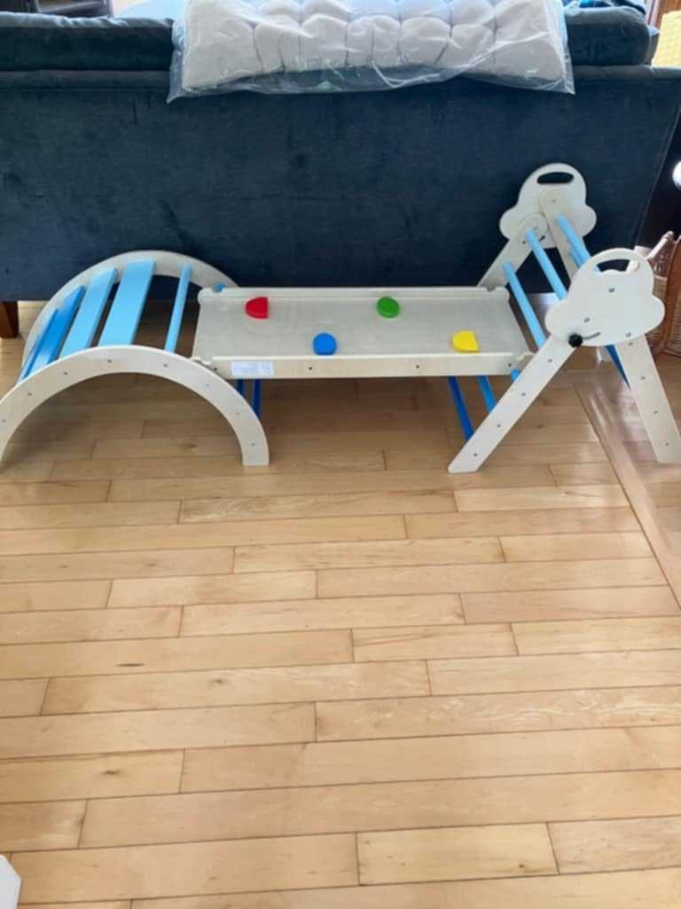 Juego Completo Triángulos de Pikler 1 a 2 años Blue - Imagen 4