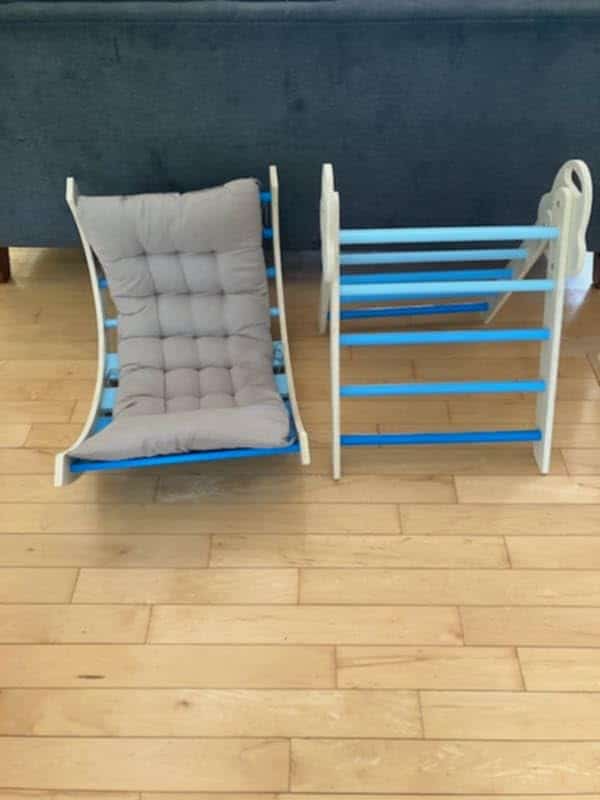 Juego Completo Triángulos de Pikler 1 a 2 años Blue - Imagen 3