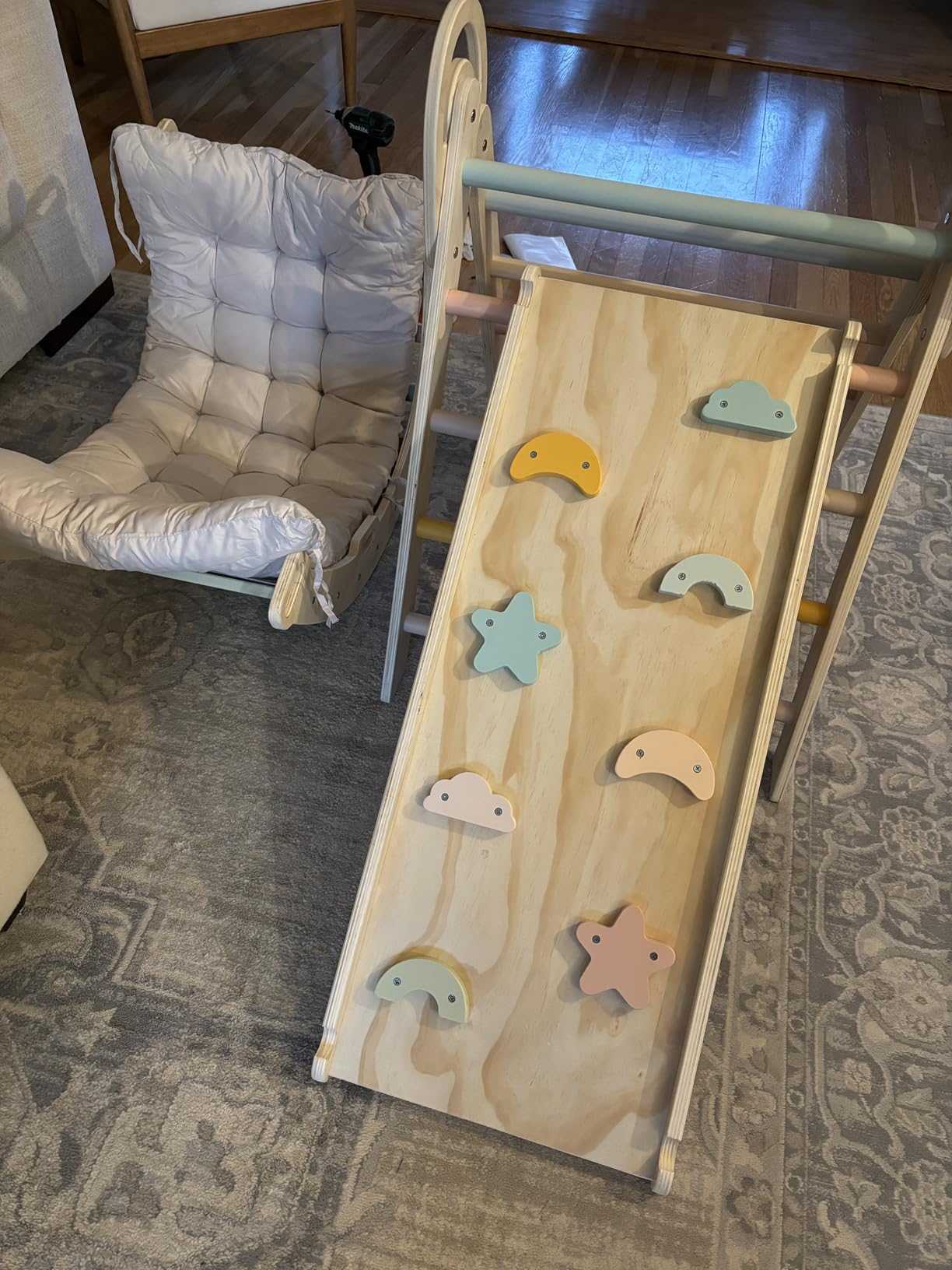 Juego Completo Triángulos de Pikler 1 a 3 años colors - Imagen 5