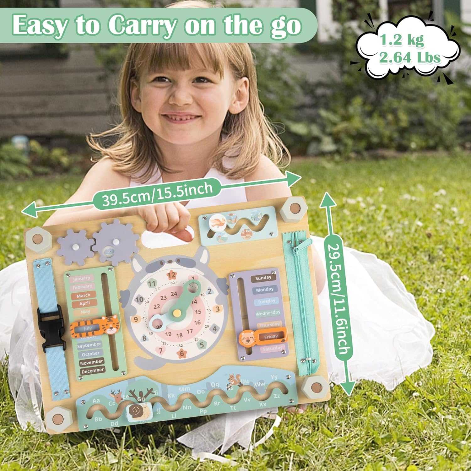 Tablero Montessori 2 en 1 - Imagen 2