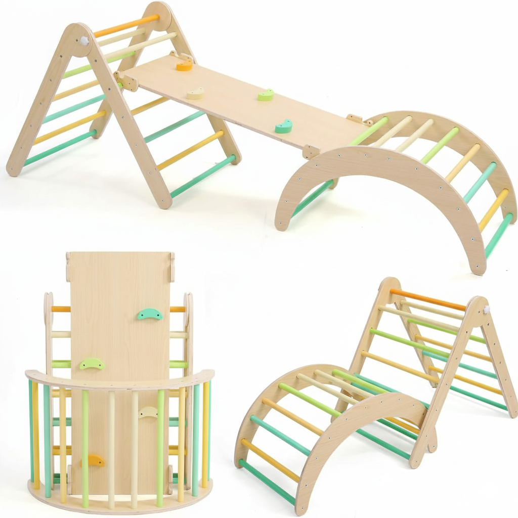 Juego Completo Triángulos de Pikler 1 a 3 años