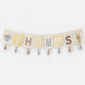 Banderin Personalizado Animals Yey